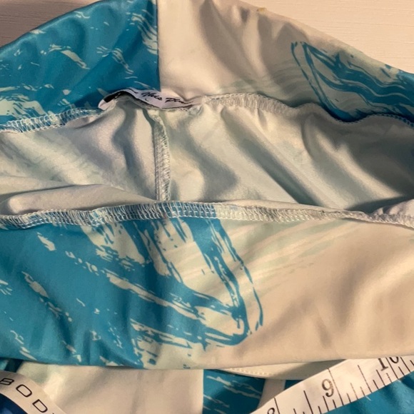 🔥$5 SALE!. Beyond this plane fab wide leg summer pants sz M-L - Picture 7 of 9